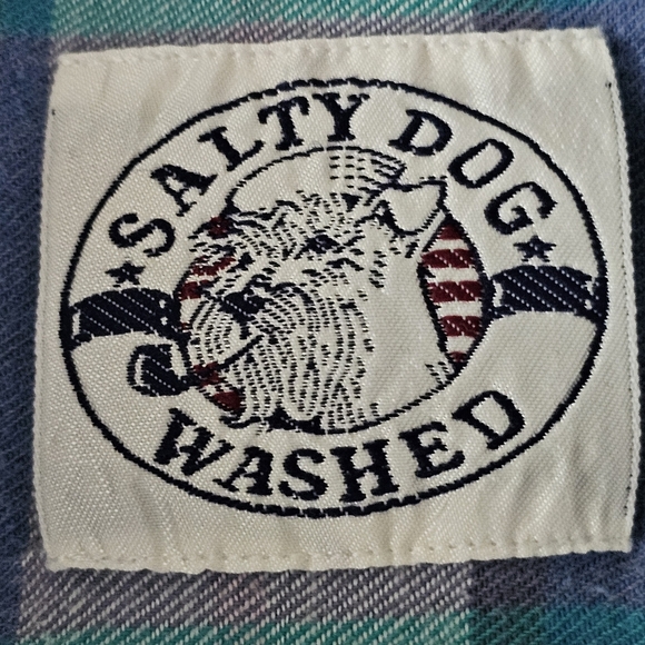 Gant Salty Dog Washed 100% Cotton Plaid Pastel Mens Buttondown XL - Picture 7 of 14